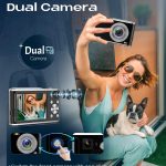 Digitalkamera, AutoFocus 4K Kompaktkamera Fotokamera mit Dual-Kamera mit 32GB Speicherkarte HD 48MP 16X Digitalzoom 2,8" großem Bildschirm Fotoapparat Digitalkamera für Einsteiger（Schwarz）47,49€ statt 79,99€➡️ https://www.amazon.de/dp/B0GBVSTP4L/?tag=preisfehlerheute-21