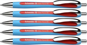 🤴 Schneider 132502 Slider Rave XB Kugelschreiber (Weiches Schreiben ohne Kratzen f&uuml;r lange Texte in Schule, Uni und Beruf) 5 St&uuml;ck, Blau-Rot, Tinte: Rot16,00&euro; statt 22,00&euro; - 28,00 % 🔥🚚 Verkauft und Versand durch Papierhaus Julius Sch&ouml;ll9,395 Bewertungen: 4.8 / 5.0 ⭐️⭐️⭐️⭐️⭐️🛒 zu Amazon https://www.amazon.de/dp/B00CEPVUB2/?th=1&amp%3Bpsc=1&amp%3Btag=preisfehlerheute-21&tag=preisfehlerheute-21