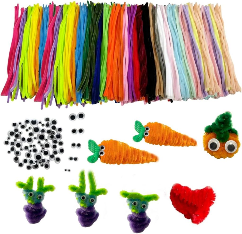 👑 550 Stück 400 Pfeifenputzer zum Basteln 30Farben Pfeifenreiniger Chenilledraht 30cm,150 Selbstklebende Wackelaugen,Pipe Cleaner für DIY Projekte und Basteldeko für Kinder7,97€ statt 10,78€ – 27,0 🔥🚚 Verkauft von LGIFUTMAX und Versand durch Amazon50 Bewertungen: 4.6 / 5.0 ⭐️⭐️⭐️⭐️⭐️🛒 zu Amazon https://www.amazon.de/dp/B0FMXYYDDD/?tag=preisfehlerheute-21