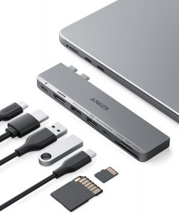 Anker USB-C Hub f&uuml;r MacBook, Anker 547 USB-C Hub (7-in-2), Kompatibel mit Thunderbolt 4 Port, 4K HDMI, 2 USB-A Datenschluss f&uuml;r MacBook Pro 13 Zoll, MacBook Air M1 / M2 und weitere29,98&euro; statt 49,98&euro;➡️ https://www.amazon.de/dp/B0BNZ5V1TF/?tag=preisfehlerheute-21