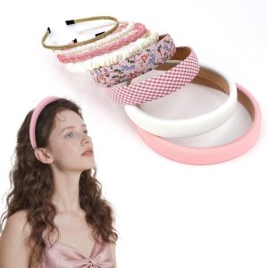 Srotmirw Haarreifen Damen, 8 Stück Schmal Breit Haarband in Rosa Weiß für Frauen Hair Haaraccessoires2.61€ ➡️ https://www.amazon.de/dp/B0FJLKFBHY/?tag=preisfehlerheute-21