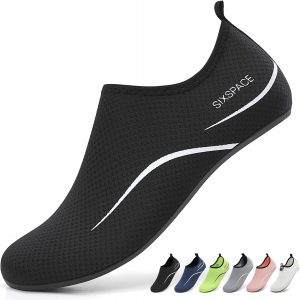 Sixspace Badeschuhe Damen Herren Wasserschuhe Schwimmschuhe M&auml;nner Frauen Strandschuhe Barfu&szlig;schuhe f&uuml;r Strand Pool Meer Wassersport(487 Schwarz，38 EU)10,46&euro; statt 22,99&euro;➡️ https://www.amazon.de/dp/B088KJL37Z/?tag=preisfehlerheute-21