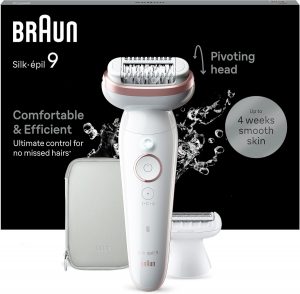 Braun Silk-&eacute;pil 9 Epilierer Damen mit Schwenkbarem Kopf f&uuml;r Eine Einfache Haarentfernung, Wet&Dry, Langanhaltend Glatte Haut, Wasserdicht &mdash; Inkl. Rasieraufsatz und Trimmeraufsatz &mdash; 9-030, Wei&szlig;/Rosa89,99&euro; statt 149,99&euro;➡️ https://www.amazon.de/dp/B0CV11ZKZS/?tag=preisfehlerheute-21