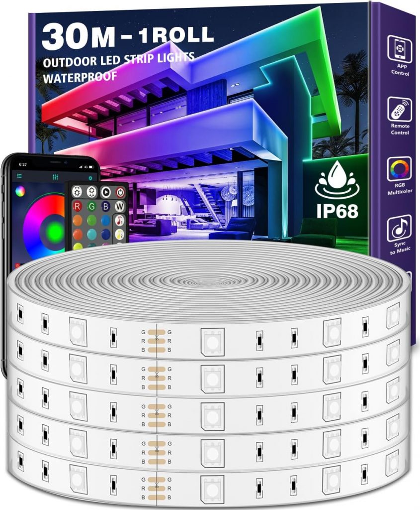 👑 LETIANPAI 30M Outdoor LED Streifenleuchte wasserdicht,Musik Synchronisation RGB Outside Lichterkette für Balkon,Terrasse,Dach,Garten,Pool,IP68 Außen LED Lichtband wasserfest mit App-Fernsteuerung19,98€ statt 39,99€ - 51,00 % 🔥🚚 Verkauft von Fangxing inc und Versand durch Amazon120 Bewertungen: 4.0 / 5.0 ⭐️⭐️⭐️⭐️🛒 zu Amazon https://www.amazon.de/dp/B0D5L7FGLQ/?amp%3Btag=preisfehlerheute-21&%3Bamp%3Bth=1&%3Bamp%3Bpsc=1&tag=preisfehlerheute-21