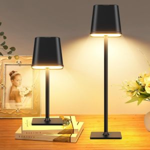 RECHOO LED Tischlampe Kabellos 2 St&uuml;ck , Dimmbare Nachttischlampe Touch, Schreibtischlampe, Lese Lampe, Tischleuchte Outdoor und Indoor, USB-C, Camping Lampe, Warmwei&szlig;es Licht8,99&euro; statt 17,99&euro;🏷️ Coupon anwenden➡️ https://www.amazon.de/dp/B0FJRXN9PB/?tag=preisfehlerheute-21