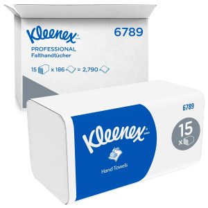 🤴 Kleenex Papierhandt&uuml;cher mit Interfold V-Falz 6789, 2-lagige Papiert&uuml;cher, 15 Packungen x 186 Handt&uuml;cher (insg. 2.790 Falthandt&uuml;cher)51,99&euro; statt 65,98&euro; - 22,00 % 🔥🚚 Verkauft und Versand durch praxis-point339 Bewertungen: 4.5 / 5.0 ⭐️⭐️⭐️⭐️⭐️🛒 zu Amazon https://www.amazon.de/dp/B00588YUKA/?th=1&amp%3Bpsc=1&amp%3Btag=preisfehlerheute-21&tag=preisfehlerheute-21