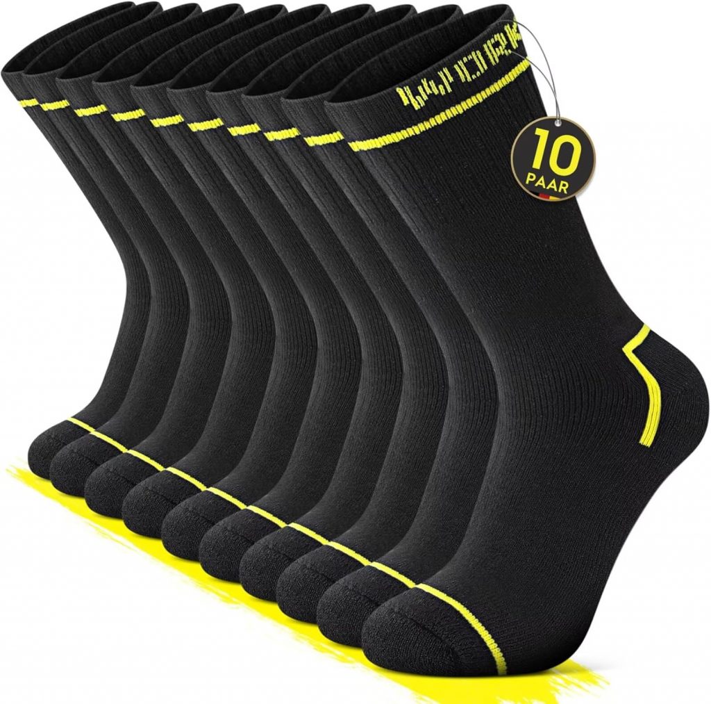 🤴 FALARY 10 Paar Arbeitssocken Herren Socken Baumwolle Funktionssocken Innenfrottee Work Socks Wandersocken14,99€ statt 27,99€ – 47,0 🔥🚚 Verkauft von FALARY-DE und Versand durch Amazon1,073 Bewertungen: 4.4 / 5.0 ⭐️⭐️⭐️⭐️🛒 zu Amazon https://www.amazon.de/dp/B0CTF9NZN9/?th=1&tag=preisfehlerheute-21#038;psc=1&tag=preisfehlerheute-21