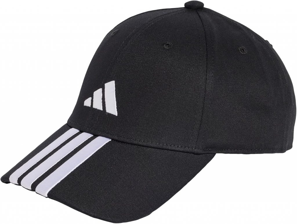 🤴 adidas Unisex 3-Streifen New Logo Baseball Kappe