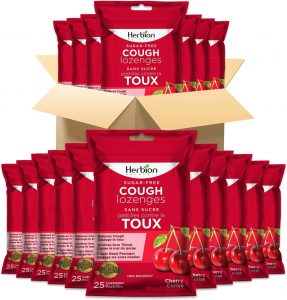 Herbion Naturals Nat&uuml;rliche Hustenbonbons mit Kirschgeschmack, zuckerfrei, lindert Halsschmerzen (40er Pack)9.59&euro; 🎁 Werbeaktion anwenden➡️ https://www.amazon.de/dp/B0CV5RHSL7/?tag=preisfehlerheute-21