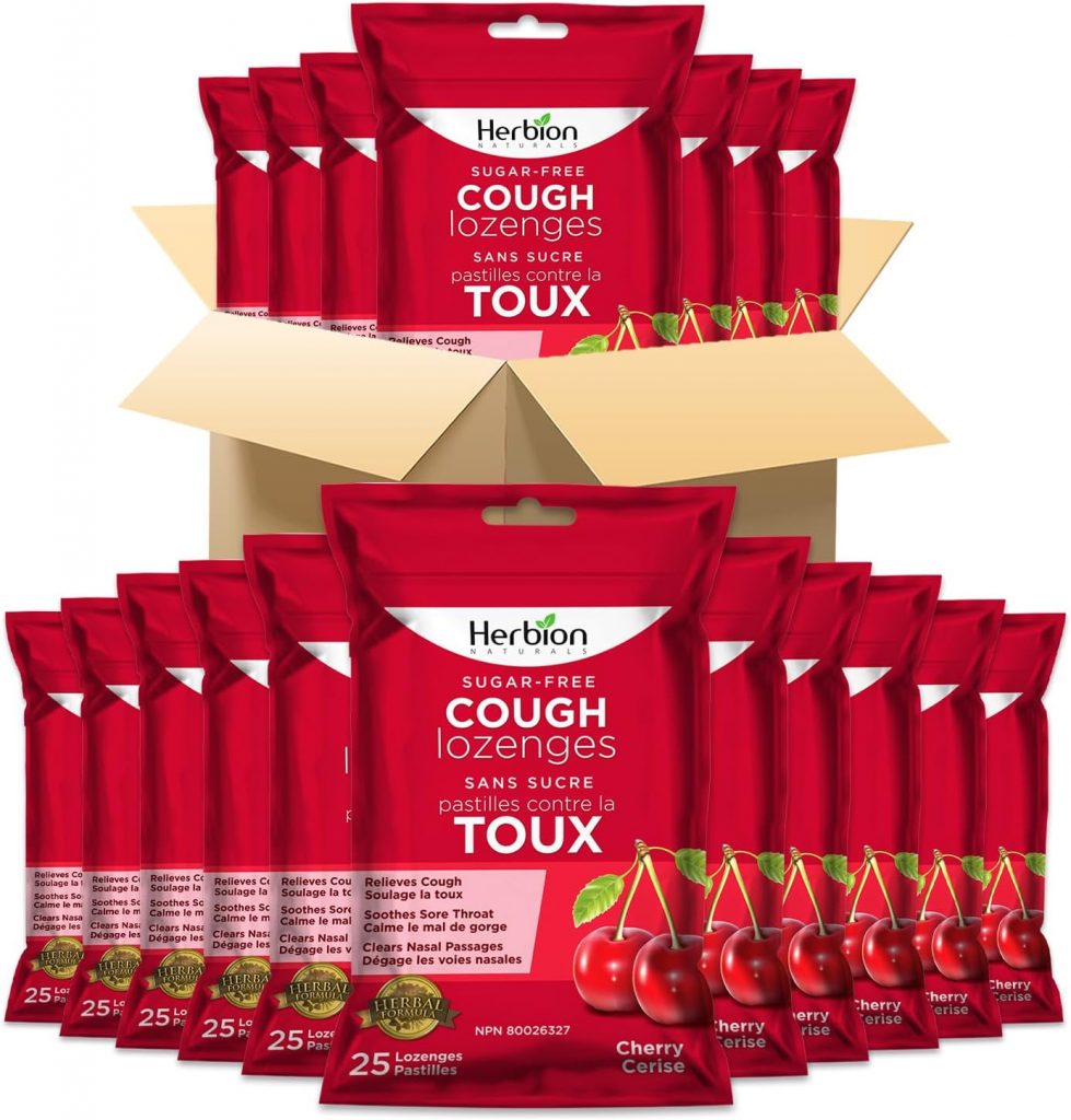 Herbion Naturals Natürliche Hustenbonbons mit Kirschgeschmack, zuckerfrei, lindert Halsschmerzen (40er Pack)9.59€ 🎁 Werbeaktion anwenden➡️ https://www.amazon.de/dp/B0CV5RHSL7/?tag=preisfehlerheute-21