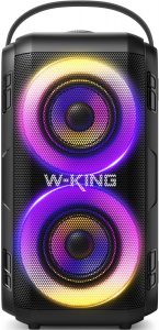 W-KING Bluetooth Lautsprecher mit 2 Vollfrequenztreiber&ndash; Superbass, Bluetooth Box Musikbox Party Lautsprecher mit 80 W und LED-Beleuchtung, 105dB-Sound, IPX5, 24 Stunden, U-Disk, TF-Karte, AUX, EQ79,19&euro; statt 149,99&euro;➡️ https://www.amazon.de/dp/B0CZ3WD5QG/?tag=preisfehlerheute-21