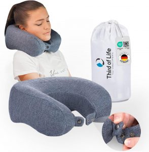👑 Nackenkissen Flugzeug ANDAR QuickDry, Ergonomisches Reise-Kissen, Nackenh&ouml;rnchen mit thermoregulierendem Bezug, Nackenst&uuml;tzkissen mit Memory Foam f&uuml;r ruhigen Schlaf, Travel Pillow f&uuml;r Auto, Camping💰 nur 29,95🚚 Verkauft von Third of Life und Versand durch Amazon2,626 Bewertungen: 4.3 / 5.0 ⭐️⭐️⭐️⭐️🛒 https://www.amazon.de/dp/B01KHI1LN4/?tag=preisfehlerheute-21