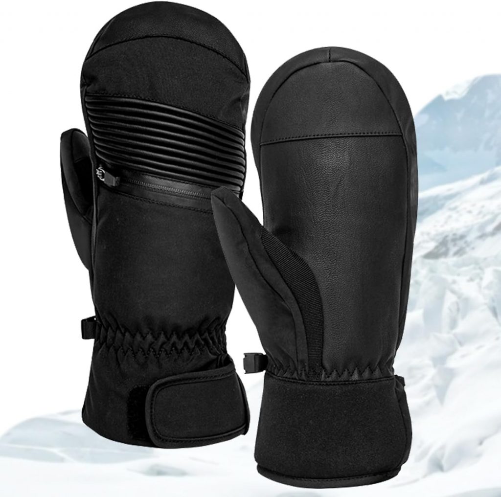 XRPRPX Fäustlinge Wasserdicht Touchscreen Fäustlinge Skihandschuhe Winterhandschuhe Schwarz Fahrradhandschuhe Wasserfeste Thermo Handschuhe Fausthandschuhe Schnee Fäustlinge für Outdoor-Aktivitäten2,99€ statt 14,99€➡️ https://www.amazon.de/dp/B0DGLLN6MJ/?tag=preisfehlerheute-21