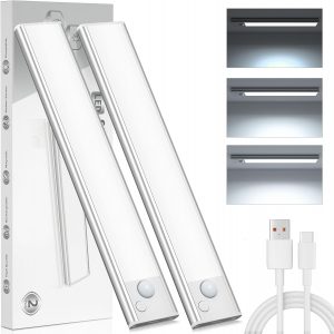Schrankbeleuchtung Unterbauleuchte K&uuml;che LED Lampe - 20cm Bewegungsmelder Licht Akku Schrank Beleuchtung - Batterie Leuchte Schranklicht Lichtleiste Kabellos Leiste K&uuml;chen USB Light Aufladbar Dimmbar9,32&euro; statt 16,99&euro;➡️ https://www.amazon.de/dp/B0D9PVTQW1/?tag=preisfehlerheute-21