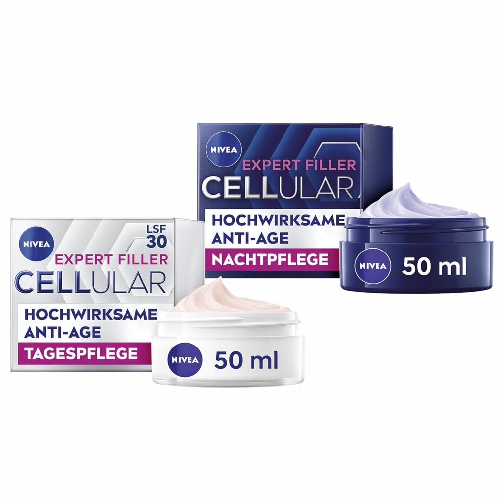 🤴 NIVEA Cellular Expert Filler Hyaluron Set mit Anti-Age Tagespflege und Nachtpflege, extra straffende Gesichtspflege, Hautpflege mit Hyaluronsäure (50 ml)28,49€ statt 38,99€ – 27,0 🔥🚚 Verkauft und Versand durch favorio93 Bewertungen: 4.6 / 5.0 ⭐️⭐️⭐️⭐️⭐️🛒 zu Amazon https://www.amazon.de/dp/B0D84CPPPT/?tag=preisfehlerheute-21