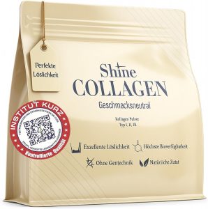 Shine Collagen Pulver 500g - 100% Collagen Peptide, Premium Hydrolysat Typ 1, 2 und 3, Halal, Perfekte L&ouml;slichkeit, Geschmacksneutral12.34&euro; statt 19.99&euro;➡️ https://www.amazon.de/dp/B0CWVKLKWV/?tag=preisfehlerheute-21