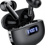 Kopfhörer Kabellos Bluetooth, In Ear Kopfhörer Bluetooth 5.3 mit 4 ENC Noise Cancelling Mic, 2026 Neue Kopfhörer Kabellos LED Anzeige, 48Std Earbuds, HiFi Stereo IP7 Wasserdicht Ohrhörer für Arbeit