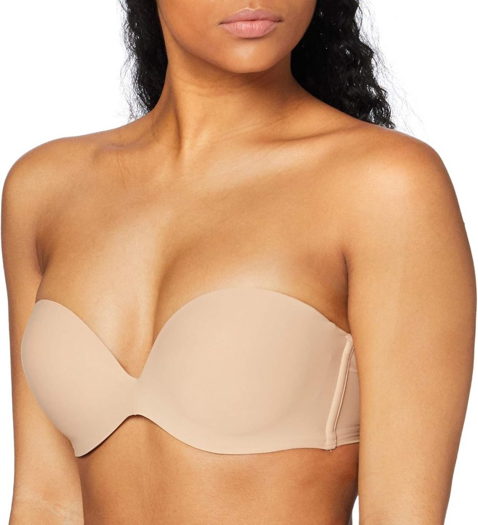 🤴 Triumph Damen Minimizer-BH Stepy Soft 01 WDP, mit Bügel, Gepolstert, Verstellbare Träger, 70D, Smooth Skin