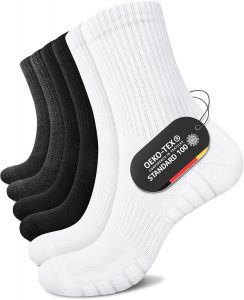 👑 FALARY Herrensocken 43-46 Warm Socken Herren 43-46 Lange Wandersocken Wintersocken Sportsocken Tennissocken Frotteesocken Laufsocken Baumwollsocken Atmungsaktiv 6 Paar(Mix,L)10,99&euro; statt 14,99&euro; - 27,00 % 🔥🚚 Verkauft von MINI BOTTLE LIMITED und Versand durch Amazon14 Bewertungen: 3.8 / 5.0 ⭐️⭐️⭐️⭐️🛒 zu Amazon https://www.amazon.de/dp/B09KH4CD6B/?tag=preisfehlerheute-21