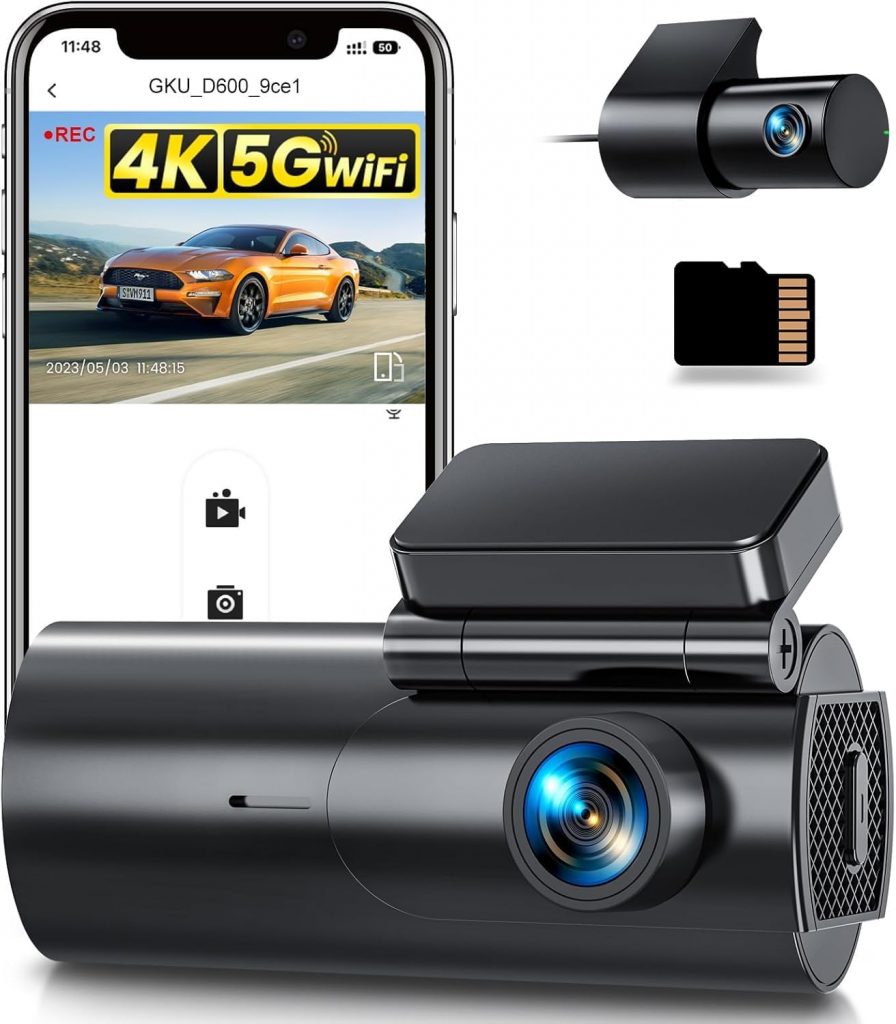🤴 GKU 4K Dashcam Auto Vorne Hinten, 5GHz WiFi Dashcam mit 64GB SD Karte, Auto Kamera mit Parküberwachung, Super Nachtsicht, WDR, 170° Weitwinkel, G-Sensor, Loop-Aufnahme, APP Steuerung, Max 256GB49,99€ statt 79,98€ – 38,0 🔥🚚 Verkauft von GKU DashCam und Versand durch Amazon11,604 Bewertungen: 4.2 / 5.0 ⭐️⭐️⭐️⭐️🛒 zu Amazon https://www.amazon.de/dp/B0C2HG555Z/?th=1&tag=preisfehlerheute-21#038;psc=1&tag=preisfehlerheute-21