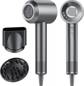 2026 Haartrockner, 160.000 U/min Hochgeschwindigkeits Ionen F&ouml;hn, Schnelles Trocknen, 200 Million Negativ Ionen F&ouml;n, 59dB ger&auml;uscharme Thermocontrol Haarf&ouml;hn mit Diffusorr59,99&euro; statt 129,99&euro;➡️ https://www.amazon.de/dp/B0GGB9ZJG6/?tag=preisfehlerheute-21