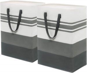 TIMEYARD Wäschekorb, 2er Set 75L Wäschesammler, Wäschekörbe Groß, Aufbewahrungskorb, Laundry Baskets, Faltbarer Wäschekorb für Badezimmer Wohnzimmer Wäschetonne, 43x60cm, Grau9.99€ ➡️ https://www.amazon.de/dp/B0D3VC4BKS/?tag=preisfehlerheute-21