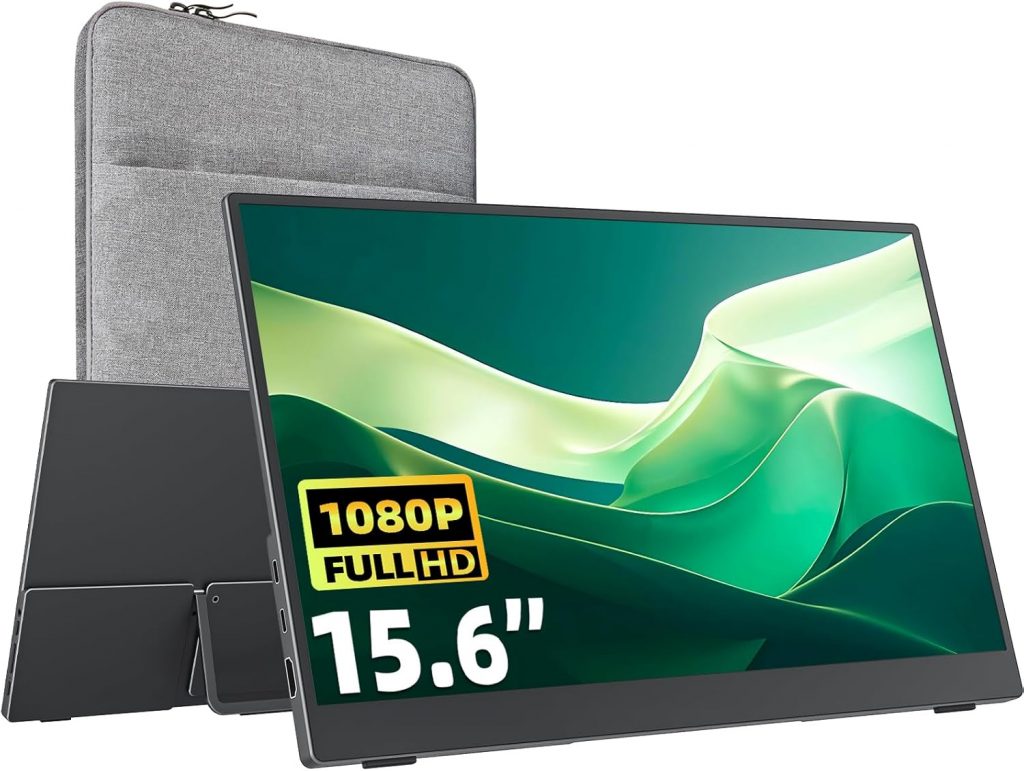 🤴 cocopar Portable Monitor 15.6 Zoll 1080P FHD 85% sRGB Mobiler Bildschirm Lautsprecher HDMI USB-C Tragbarer Monitor für Laptop MacBook Surface PC Xbox PS4/5, VESA montierbar mit Integrierter Ständer129,99€ statt 168,99€ – 24,0 🔥🚚 Verkauft von cocopar tech EU und Versand durch Amazon5,678 Bewertungen: 4.8 / 5.0 ⭐️⭐️⭐️⭐️⭐️🛒 zu Amazon https://www.amazon.de/dp/B0DHVN8RFR/?th=1&tag=preisfehlerheute-21#038;psc=1&tag=preisfehlerheute-21