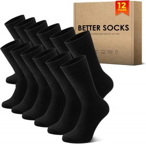NUOZA 12 Paar Socken Herren 43-46 Schwarz Sportsocken Baumwolle Tennissocken Herren 43-46 Business Socken Damen Lange Atmungsaktive Socks Schwarze Herrensocken Wandersocken Männer Laufsocken14,24€ statt 49,99€➡️ https://www.amazon.de/dp/B0BFCPPS4T/?tag=preisfehlerheute-21