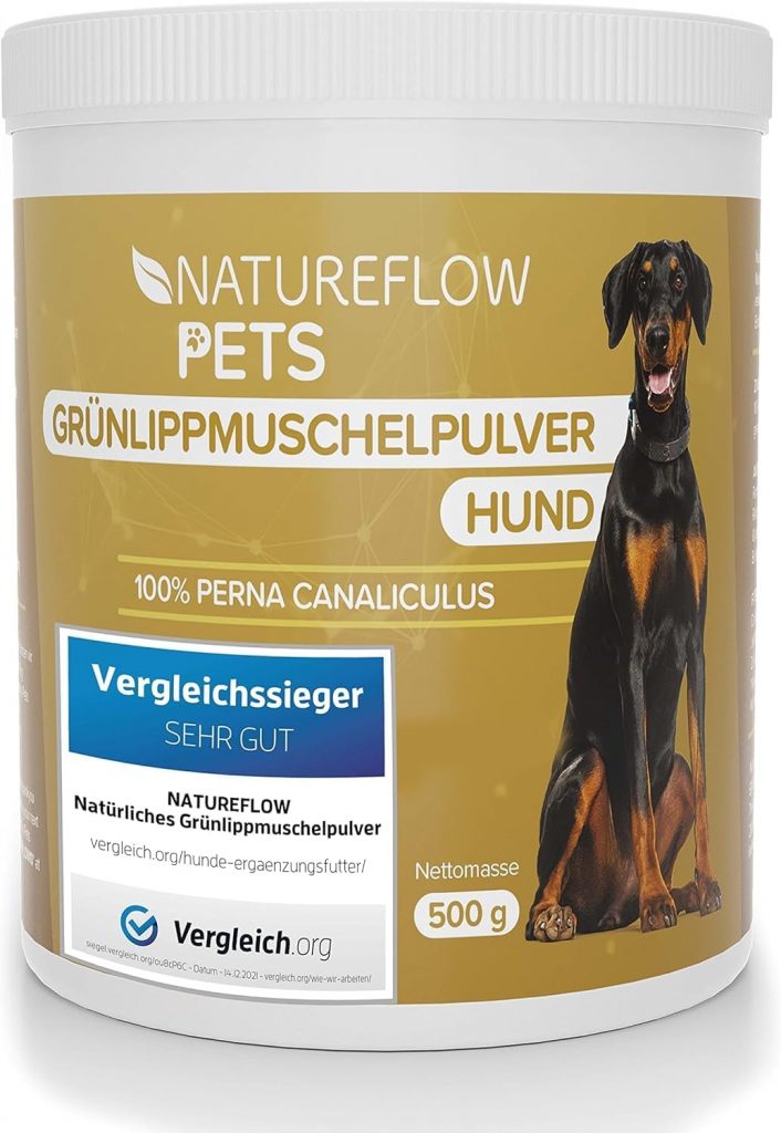 Grünlippmuschel Hund TESTSIEGER - 500g natürliches Grünlippmuschelpulver für Hunde - Unterstützung der Gelenkfunktion - Grünlippmuschel für Hunde mit Hoher Akzeptanz - Grünlippmuschelpulver Hund14,84€ statt 34,95€➡️ https://www.amazon.de/dp/B07W5PL7LF/?tag=preisfehlerheute-21