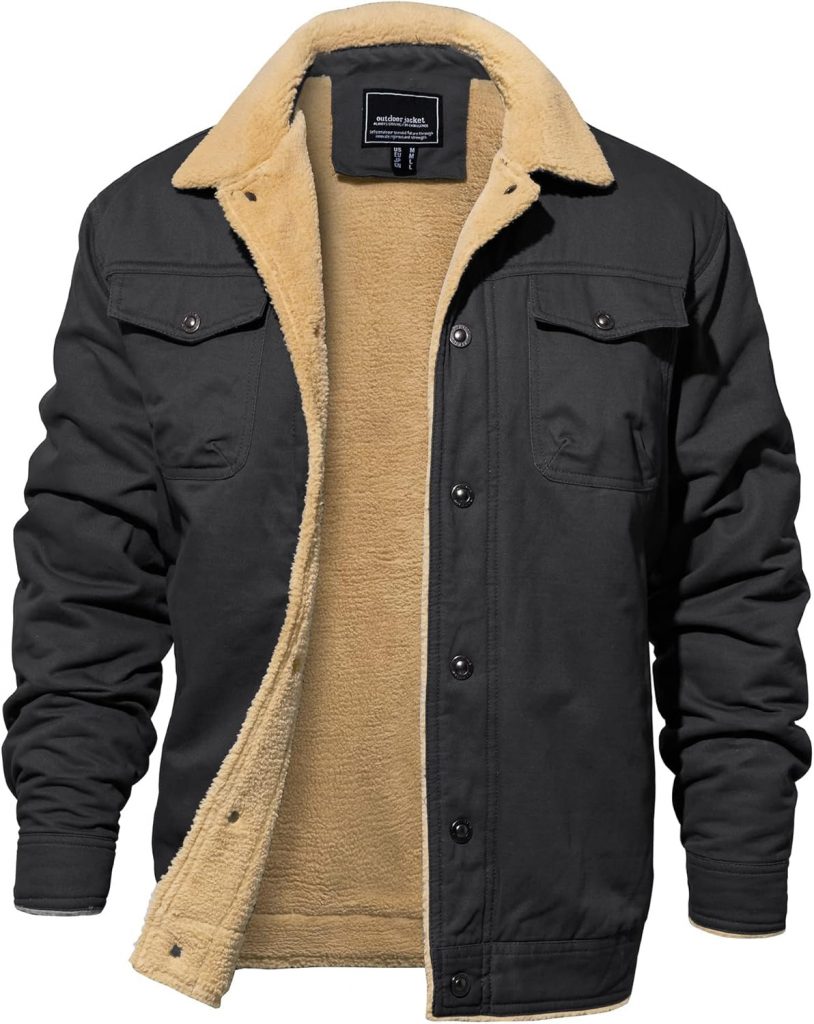 🤴 EKLENTSON Herren Winterjacke Fleece Gefüttert Cargo Jacke Warme Freizeitjacke Winddichte Militär Outdoorjacke46,79€ statt 77,98€ – 4 🔥🚚 Verkauft von EKLENTSON-EU und Versand durch Amazon967 Bewertungen: 4.2 / 5.0 ⭐️⭐️⭐️⭐️🛒 zu Amazon https://www.amazon.de/dp/B09M3YPXJ5/?th=1&tag=preisfehlerheute-21#038;psc=1&tag=preisfehlerheute-21