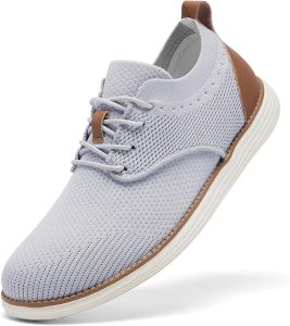 SHULOOK Herren Atmungsaktive Gestrickte Sneakers Leichte Oxfords Schuhe Sommer Casual Lace Up Dress Schuhe (Hellgrau 45.5)17,99€ statt 47,99€➡️ https://www.amazon.de/dp/B0CZRNT4NB/?tag=preisfehlerheute-21