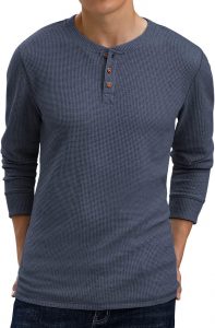 Ninee Herren Mode Henley Shirts Langarm Knopf Waffel T-Shirt(Navy Blue,Medium)6.59&euro; ➡️ https://www.amazon.de/dp/B0DKXKVDYV/?tag=preisfehlerheute-21