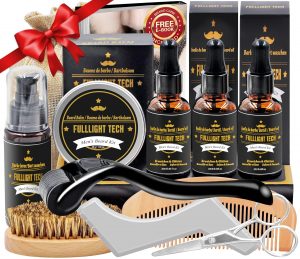 Bartpflege Set f&uuml;r M&auml;nner,Bart Set Geschenk Herren mit Bartroller, Bartshampoo, Bart&ouml;l, Bart Balsam, Bartkamm, Bartb&uuml;rste,Bartschere,Bartschablonen,Papa Geschenk f&uuml;r M&auml;nner Weihnachten Geburtstag9.95&euro; 🏷️ Coupon anwenden➡️ https://www.amazon.de/dp/B0D9K4FJLP/?tag=preisfehlerheute-21