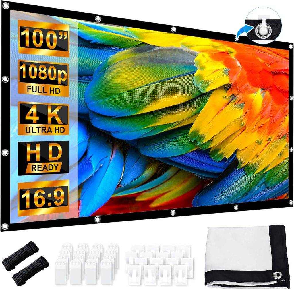 🤴 Beamer Leinwand 100 Zoll, LEORFI Projektionsleinwand Outdoor 16: 9 HD, Tragbare Faltbar Anti-Falten Projektion leinwand 227x127cm, Doppelseitige Projektion, Projektor Leinwand für Camping und Heimkino15,89€ statt 24,99€ - 37,00 % 🔥🚚 Verkauft von LEORFI Store und Versand durch Amazon1,139 Bewertungen: 4.1 / 5.0 ⭐️⭐️⭐️⭐️🛒 zu Amazon https://www.amazon.de/dp/B0CR41RQ8S/?amp%3Btag=preisfehlerheute-21&tag=preisfehlerheute-21