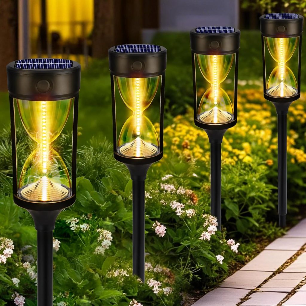 Geemoo Solarlampen für Außen Garten, 4 Stück Solarleuchten Garten Warmweiß mit 42 LEDs, IP65 Wetterfest Gartenleuchten Solar, Sanduhr-Form Solarlampe für Außen, Terrasse, Hof, Wege, Rasen Deko15,99€ statt 29,99€➡️ https://www.amazon.de/dp/B0DZNG3FLL/?tag=preisfehlerheute-21