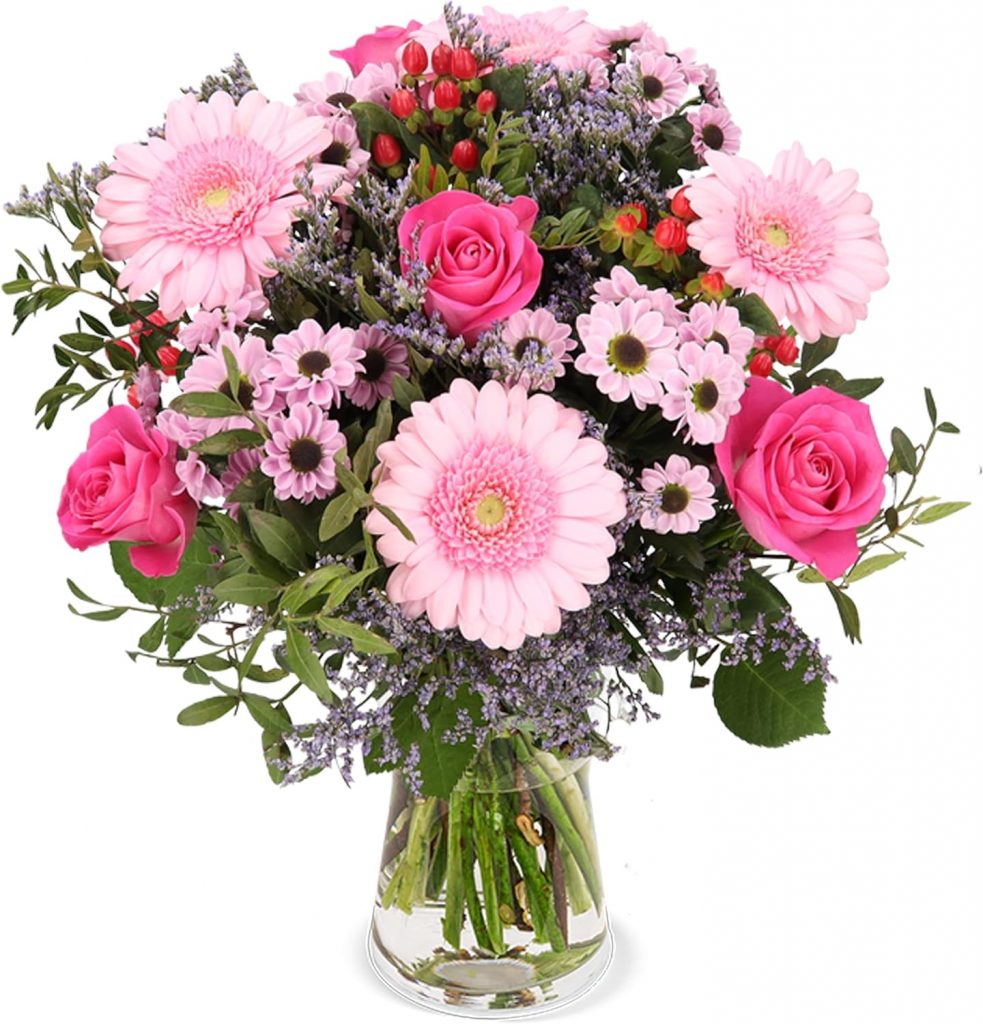 👑 Blumenstrauß 1000 Küsse, Frühlingsstrauß mit Rosen, Gerbera und Santini, 7-Tage-Frischegarantie, Qualität vom Floristen, handgebunden, perfekte Geschenkidee bestellen25,49€ statt 34,99€ - 28,00 % 🔥🚚 Verkauft und Versand durch Blume Ideal4,912 Bewertungen: 3.9 / 5.0 ⭐️⭐️⭐️⭐️🛒 zu Amazon https://www.amazon.de/dp/B0987H4V8B/?amp%3Btag=preisfehlerheute-21&%3Bamp%3Bth=1&%3Bamp%3Bpsc=1&tag=preisfehlerheute-21