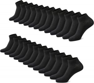 FALARY Sneaker Socken Herren Damen 12 Paar Kurze Halbsocken Baumwolle-Schwarz-43-4612,74&euro; statt 49,99&euro;➡️ https://www.amazon.de/dp/B07SQTZRVL/?tag=preisfehlerheute-21