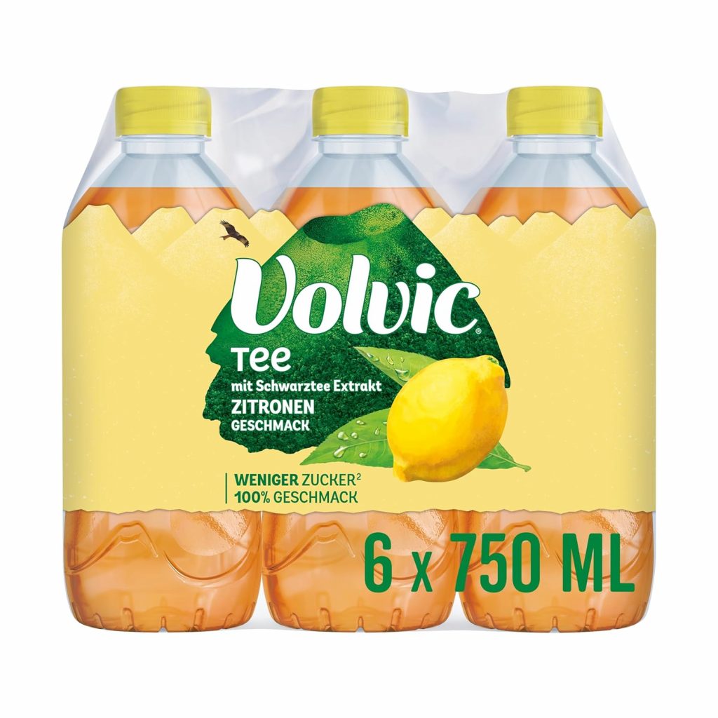 Volvic Tee Zitronengeschmack – Erfrischungsgetränk aus Schwarztee-Extrakt – Zuckerreduziert – 6 x 0,75 l5,64€ ➡️ https://www.amazon.de/dp/B01768F16G/?tag=preisfehlerheute-21