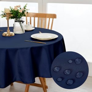 👑 DWCN Dunkelblau Tischdecke Rund 120cm,Fleckschutz Abwaschbar Tischw&auml;sche Wasserdicht Tischtuch f&uuml;r Esszimmer,Garten,Party,Hochzeiten oder Haushal10,43&euro; statt 25,99&euro; - 60,00 % 🔥🚚 Verkauft von DWCN EU und Versand durch Amazon2,606 Bewertungen: 4.2 / 5.0 ⭐️⭐️⭐️⭐️🛒 zu Amazon https://www.amazon.de/dp/B0C5M7XQFT/?th=1&amp%3Bpsc=1&amp%3Btag=preisfehlerheute-21&tag=preisfehlerheute-21