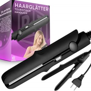 Retoo Glätteisen Haarglätter Keramikbeschichtete Straight für glatte & glänzende, Mini schnelles Aufheizen, einstellbare Temperatur, 110–250 V, kompakt 17,5 cm, Schwarz5.99€ ➡️ https://www.amazon.de/dp/B0CLXV9N77/?tag=preisfehlerheute-21