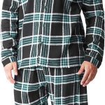 CityComfort Schlafanzug Herren Lang, Pyjama Herren Kariert zum Durchknöpfen (Schwarz/Grun, M)7.80€ ➡️ https://www.amazon.de/dp/B08F9NFD3V/?tag=preisfehlerheute-21