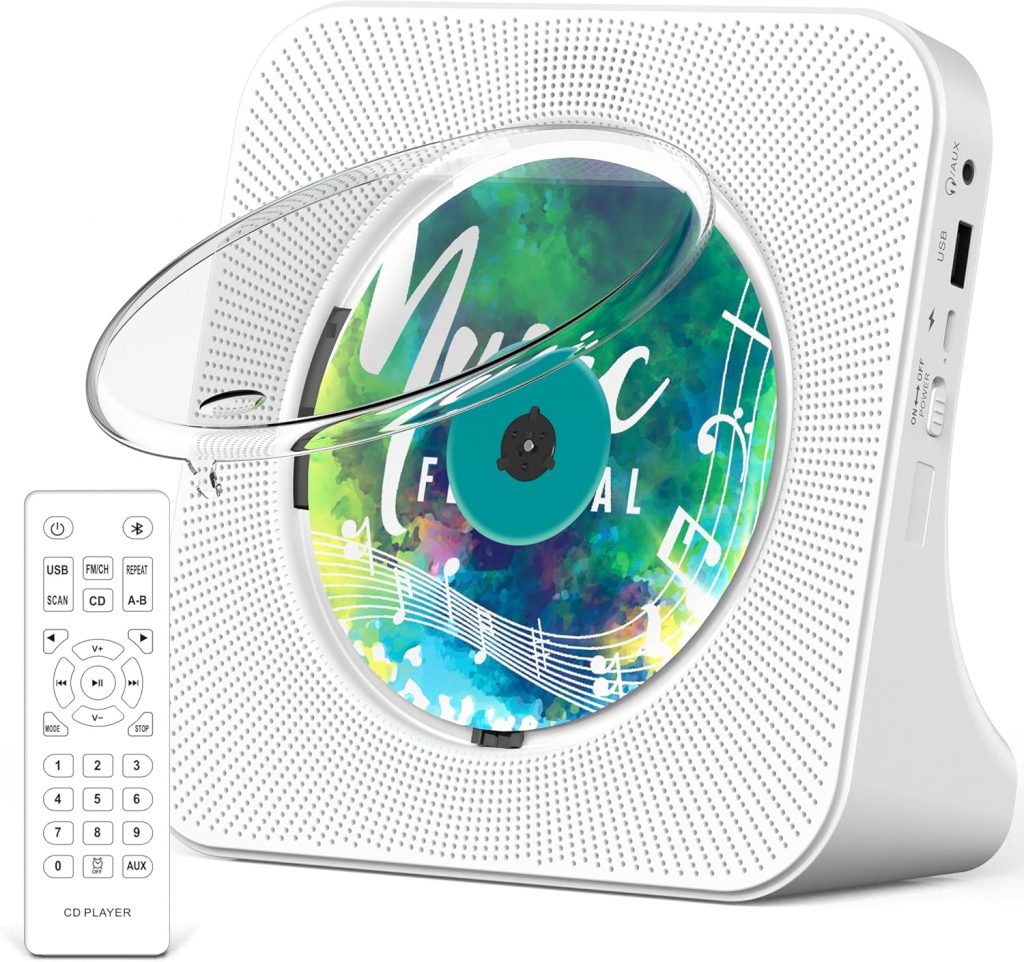 🤴 Greadio CD-Player Tragbar mit Bluetooth 5.0,CD-Musik-mit Fernbedienung,HiFi-Sound-Lautsprecher,Staubschutz,LED-Bildschirm,FM-Radio,unterstützt AUX/USB,Kopfhörerbuchse für Geschenk,Zuhause39,59€ statt 54,99€ - 29,00 % 🔥🚚 Verkauft von Gagablue-uk und Versand durch Amazon1,518 Bewertungen: 4.4 / 5.0 ⭐️⭐️⭐️⭐️🛒 zu Amazon https://www.amazon.de/dp/B09X9YT2GY/?amp%3Btag=preisfehlerheute-21&tag=preisfehlerheute-21