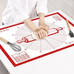 👑 Silikon Backmatte Extra gro&szlig; 80x60cm, Gr&ouml;&szlig;e Antihafte Silikonmatte mit Messung, Teigmatte, Backenunterlage f&uuml;r Ofen, Ausrollmatte f&uuml;r Teig Fondant Geb&auml;ck von KITCHENRAKU KR (Rot)16,98&euro; statt 23,99&euro; - 30,00 % 🔥🚚 Verkauft von Bake Grill shop und Versand durch Amazon619 Bewertungen: 4.6 / 5.0 ⭐️⭐️⭐️⭐️⭐️🛒 zu Amazon https://www.amazon.de/dp/B09LV9MF2B/?th=1&amp%3Bpsc=1&amp%3Btag=preisfehlerheute-21&tag=preisfehlerheute-21