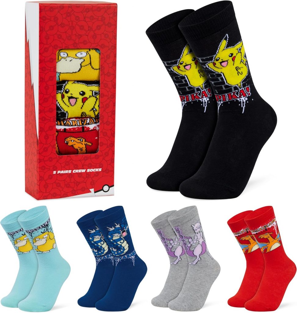 🤴 Pokemon Kinder Socken, atmungsaktive Kindersocken, 5er-Pack, Geschenk für Jungen16,09€ statt 21,49€ – 26,0 🔥🚚 Verkauft und Versand durch Get Trend.301 Bewertungen: 4.6 / 5.0 ⭐️⭐️⭐️⭐️⭐️🛒 zu Amazon https://www.amazon.de/dp/B0D2DLMRPJ/?th=1&tag=preisfehlerheute-21#038;psc=1&tag=preisfehlerheute-21
