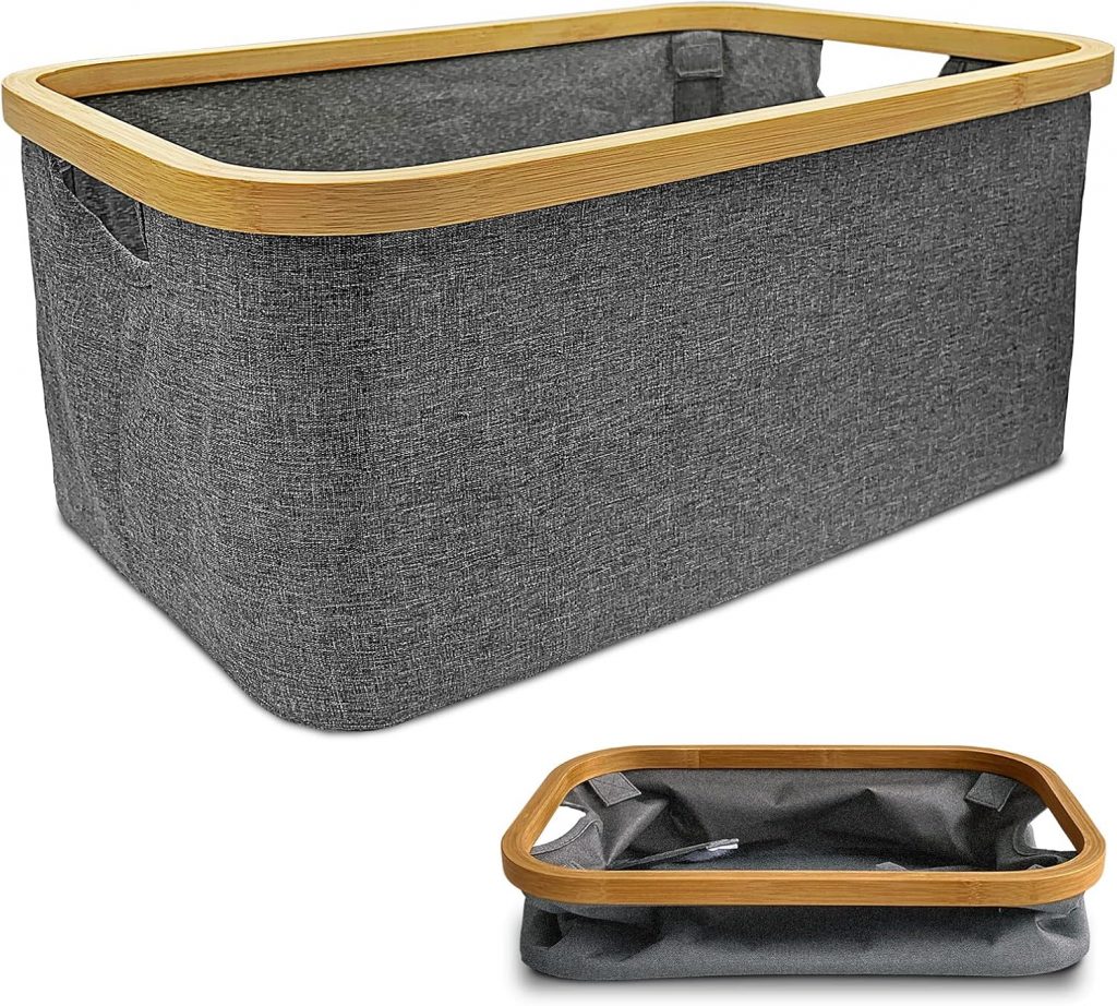 👑 Wäschekorb Faltbar 50L Grau Ideal als Zusammenklappbar Aufbewahrungskorb Natur Bambus Stoff Faltbarer Korb Aufbewahrung Klappbar Wäschewanne Flach Wäschesammler17,93€ statt 24,99€ – 29,0 🔥🚚 Verkauft von shizihesm und Versand durch Amazon1,108 Bewertungen: 4.5 / 5.0 ⭐️⭐️⭐️⭐️⭐️🛒 zu Amazon https://www.amazon.de/dp/B09MC4BP11/?th=1&tag=preisfehlerheute-21#038;psc=1&tag=preisfehlerheute-21