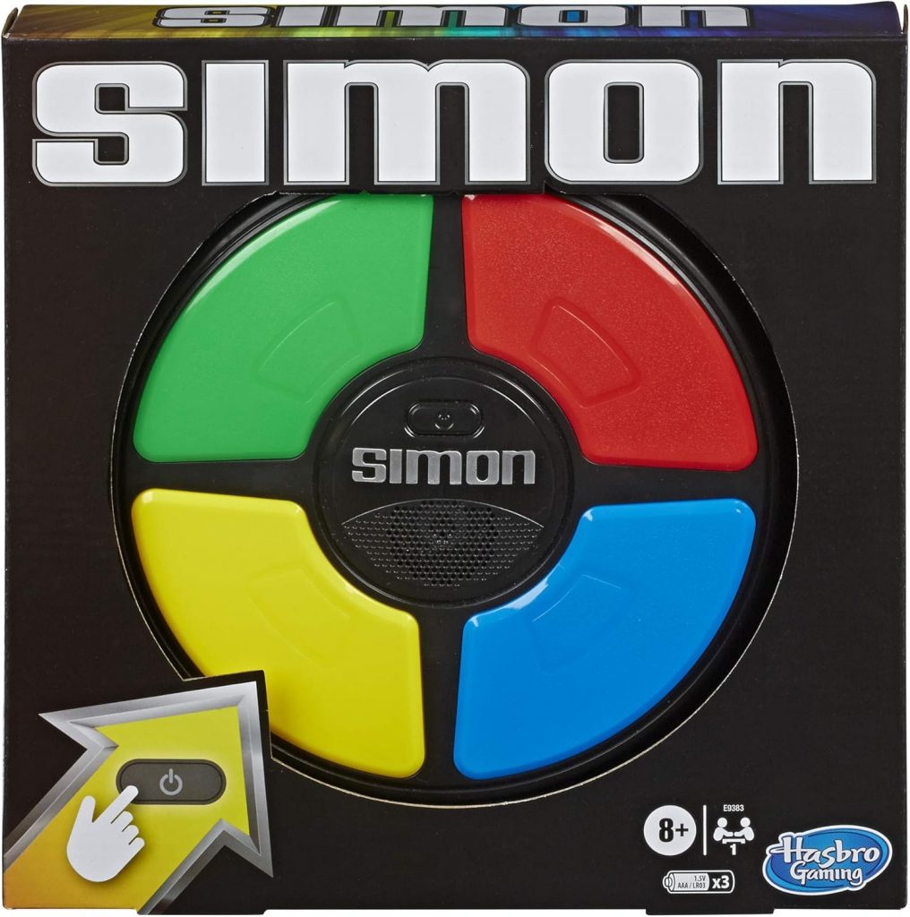 🤴 Simon, elektronisches Spiel für Kinder ab 8 Jahren, Spiel mit Lichtern und Geräuschen, klassisches Hasbro Spielprinzip für Konzentration, Reisespielzeug für die ganze Familie für unterwegs17,98€ statt 28,99€ – 38,0 🔥🚚 Verkauft durch Amazon und Versand durch Amazon25,443 Bewertungen: 4.6 / 5.0 ⭐️⭐️⭐️⭐️⭐️🛒 zu Amazon https://www.amazon.de/dp/B07YNKKGRJ/?tag=preisfehlerheute-21