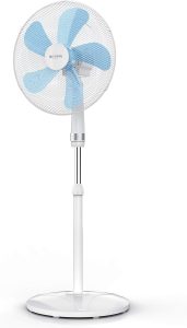 Brandson - Standventilator 50 W - Standl&uuml;fter 40 cm - Ventilator h&ouml;henverstellbar &ndash; Neigungswinkel 30&deg; verstellbar - hoher Luftdurchsatz - 3 Geschwindigkeitsstufen &ndash; Oszillation 80&deg; - wei&szlig;39,74&euro; statt 79,85&euro;➡️ https://www.amazon.de/dp/B08V7FG4KZ/?tag=preisfehlerheute-21