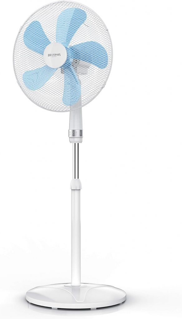 Brandson – Standventilator 50 W – Standlüfter 40 cm – Ventilator höhenverstellbar – Neigungswinkel 30° verstellbar – hoher Luftdurchsatz – 3 Geschwindigkeitsstufen – Oszillation 80° – weiß39,74€ statt 79,85€➡️ https://www.amazon.de/dp/B08V7FG4KZ/?tag=preisfehlerheute-21