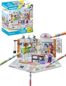 🤴 PLAYMOBIL Color 71514 Hundesalon, fantasievolles Styling beim Hundefriseur, mit wasserl&ouml;slichen Stiften, Schwamm und zahlreichem Zubeh&ouml;r, kreatives Spielzeug f&uuml;r Kinder ab 6 Jahren22,25&euro; statt 29,99&euro; - 26,00 % 🔥🚚 Verkauft durch Amazon und Versand durch Amazon65 Bewertungen: 4.6 / 5.0 ⭐️⭐️⭐️⭐️⭐️🛒 zu Amazon https://www.amazon.de/dp/B0CRHZBWTX/?tag=preisfehlerheute-21