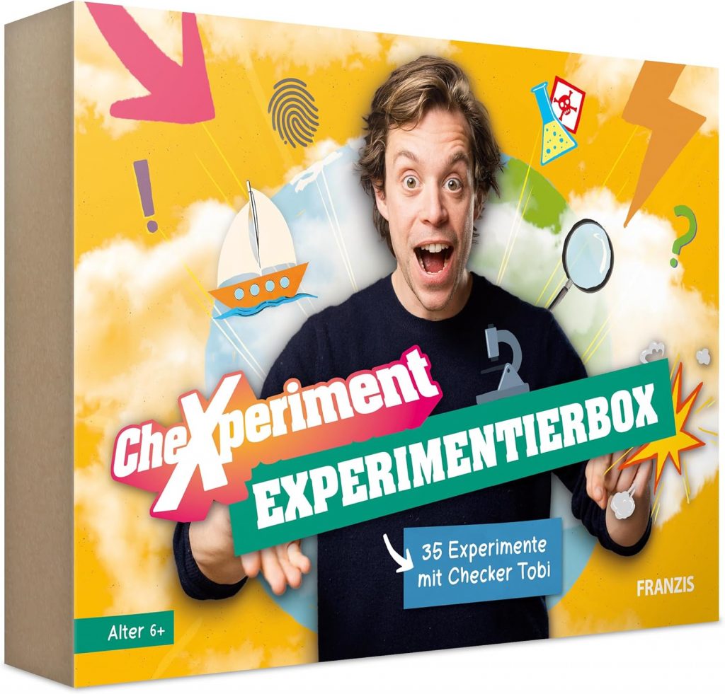 🤴 FRANZIS 67198 - CheXperiment Experimentierbox: 35 Experimente mit Checker Tobi. Ab 6 Jahren22,99€ statt 34,95€ - 35,00 % 🔥🚚 Verkauft durch Amazon und Versand durch Amazon10 Bewertungen: 5.0 / 5.0 ⭐️⭐️⭐️⭐️⭐️🛒 zu Amazon https://www.amazon.de/dp/B0FHJJLPMD/?amp%3Btag=preisfehlerheute-21&tag=preisfehlerheute-21